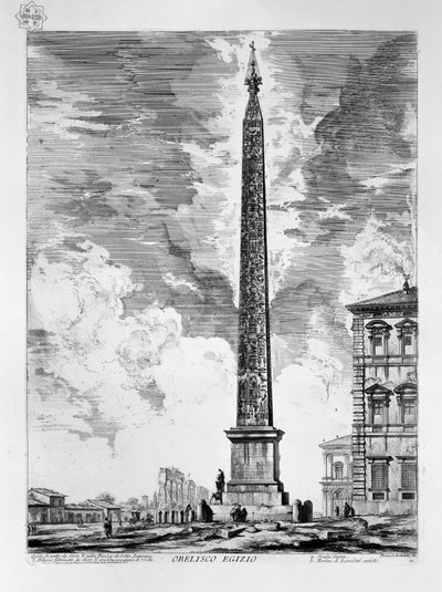 Lateranischer Obelisk von Giovanni Battista Piranesi